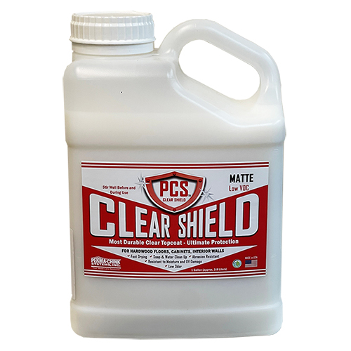 PCS Clear Shield Interior topcoat
